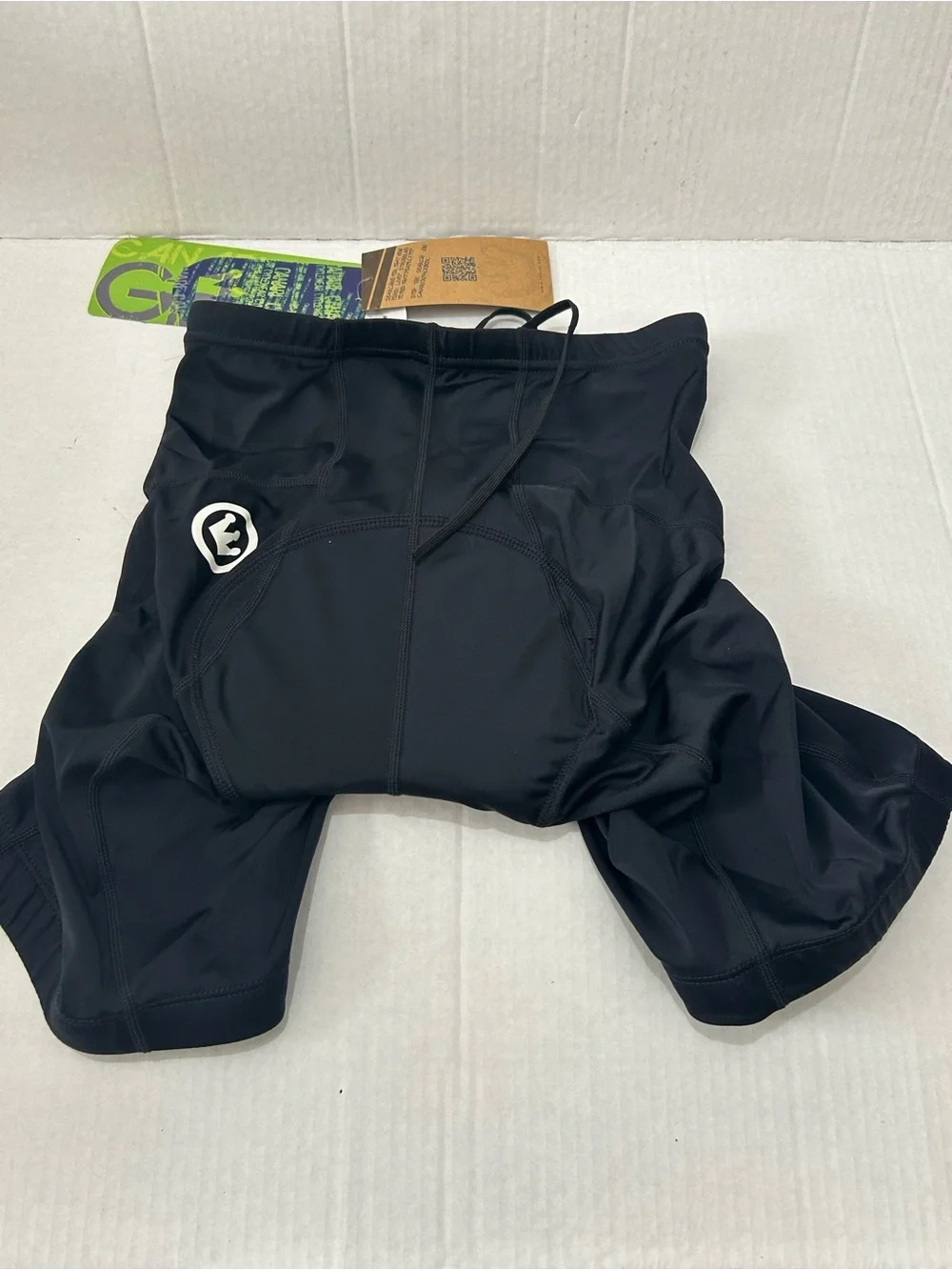 NWT Canari Men’s Velo Gel Bike Cycling Shorts Size S Black